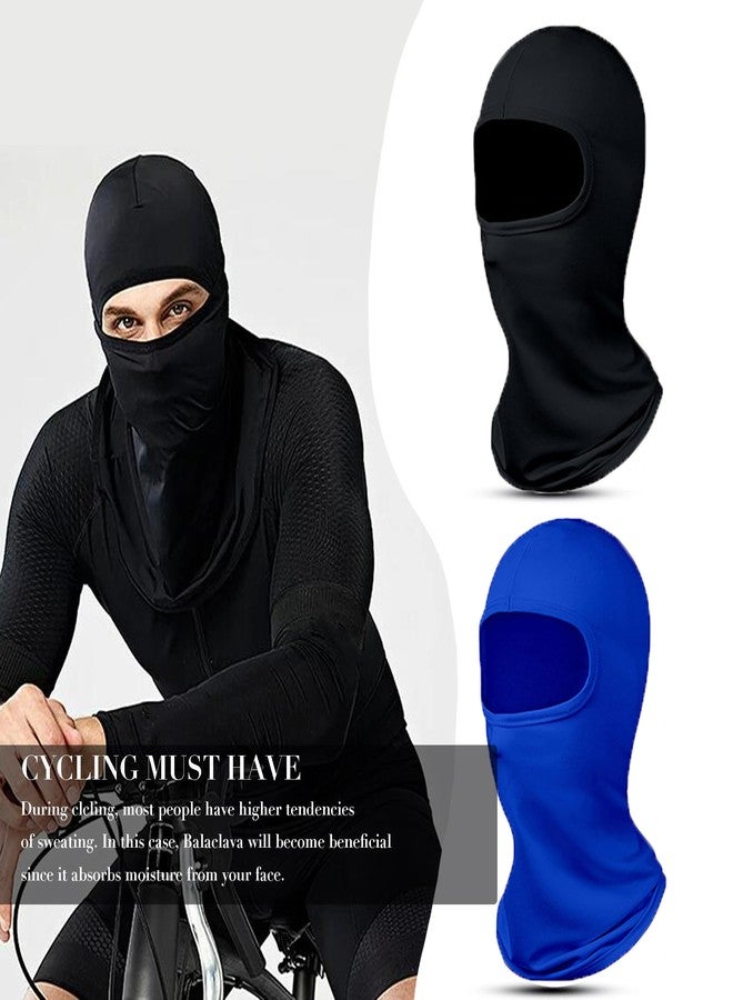 PODALOA 12 Pieces Balaclava Face Mask for Women Men Summer Cooling Neck Gaiter, UV Protector Motorcycle Ski Scarf for Cycling (Black) - Image 4